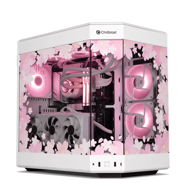 Chillblast The Lab Core Sakura Edition Core i7 RTX 5070 Gaming PC